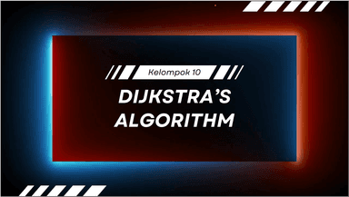 Dijkstra's Algorithm