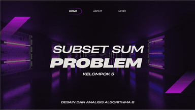 Subset Sum Problem